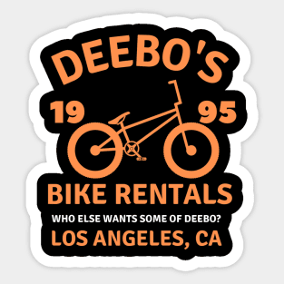 Deebo's Bike Rentals who else wants some of deebo? los angeles Sticker